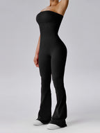 Fitness Peach Hip Training Sports Yoga Bell-bottom Pants Trousers