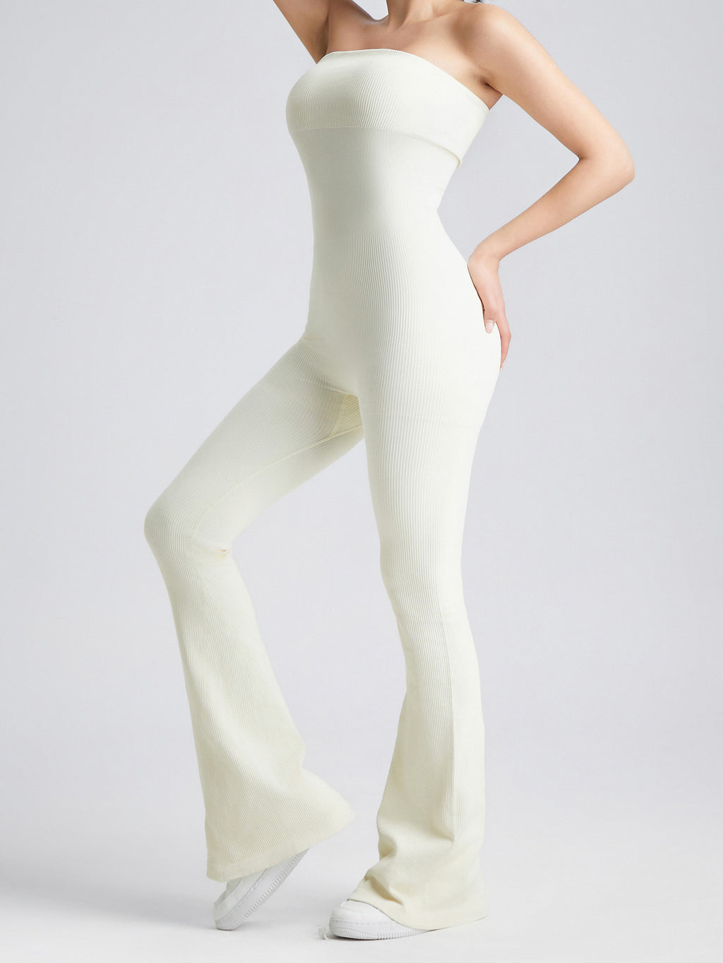 Fitness Peach Hip Training Sports Yoga Bell-bottom Pants Trousers