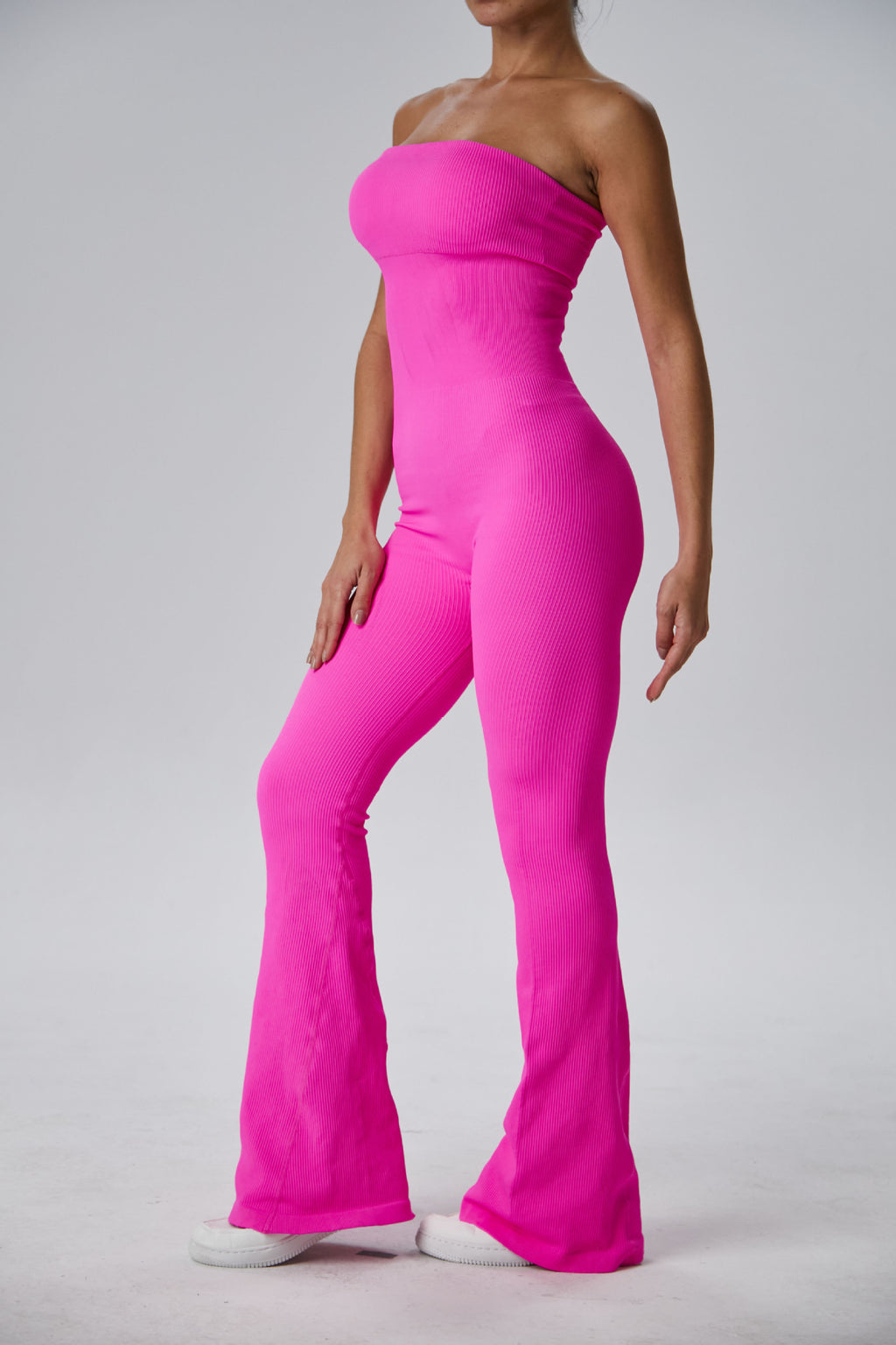 Fitness Peach Hip Training Sports Yoga Bell-bottom Pants Trousers